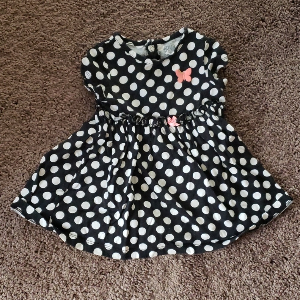 Carters Polka Dot Dress size  12M